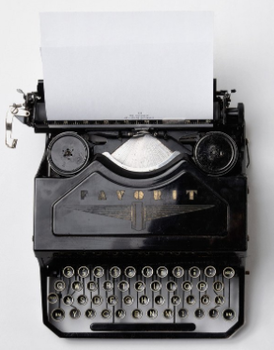 picture of typewriter